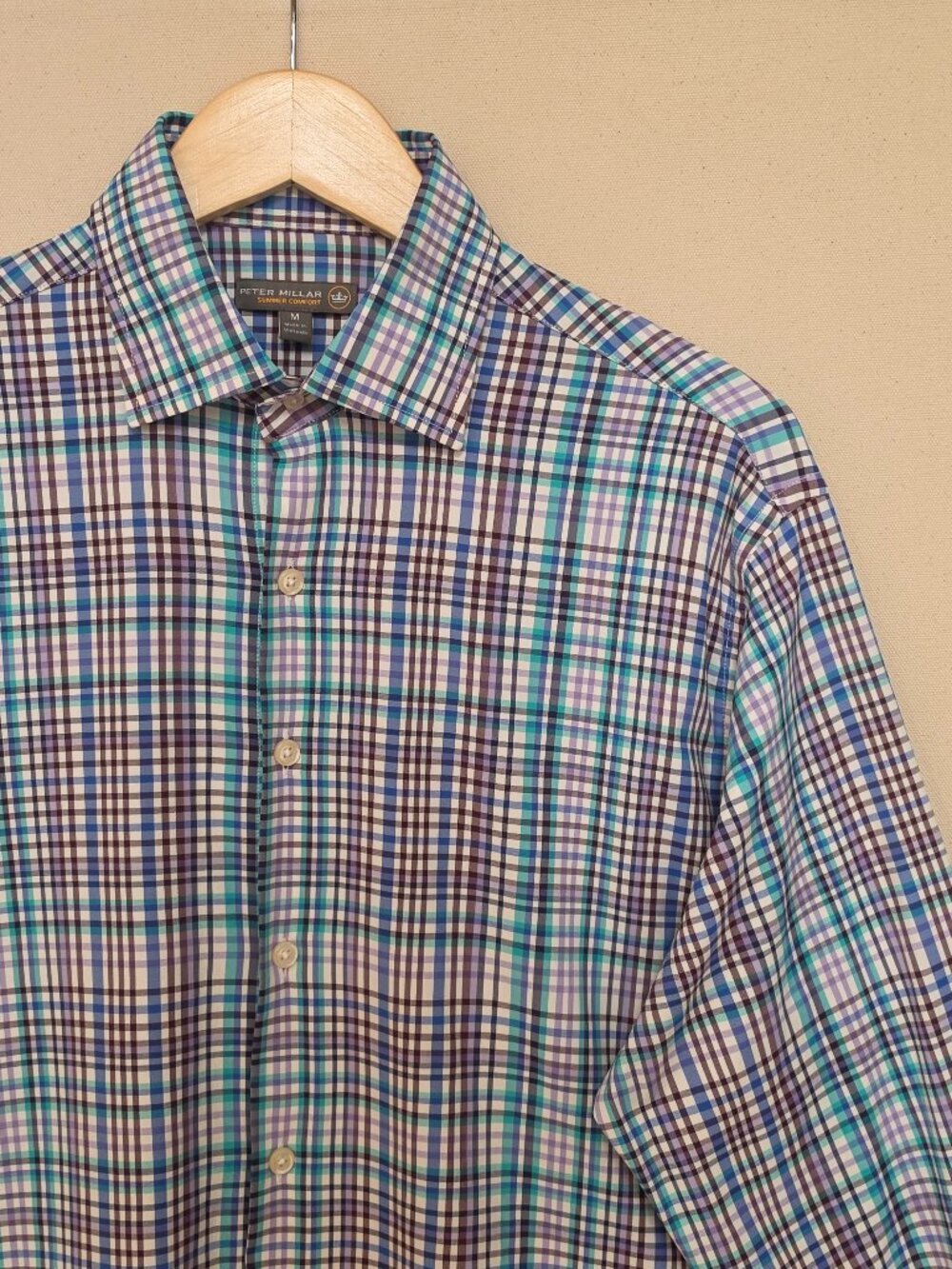 Peter Millar Summer Comfort Button Down M